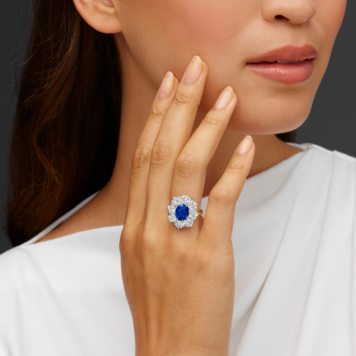 Macklowe Gallery Tiffany & Co. Kashmir No-Heat Sapphire Ring